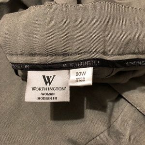 Work slacks in great condition size 20w